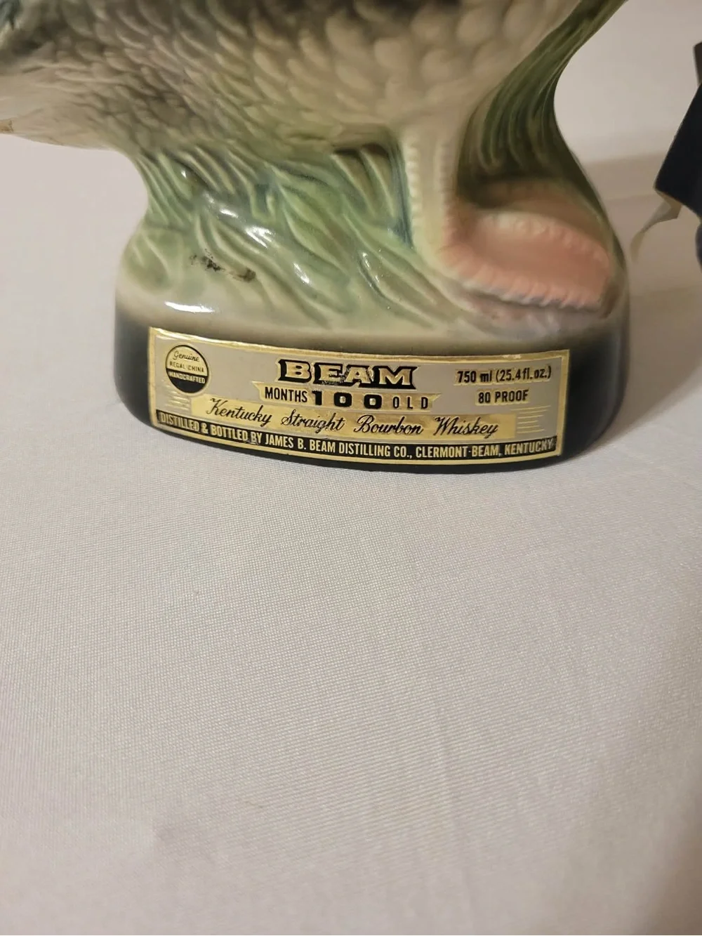 Vintage Jim Beam Goose Whiskey Decanter